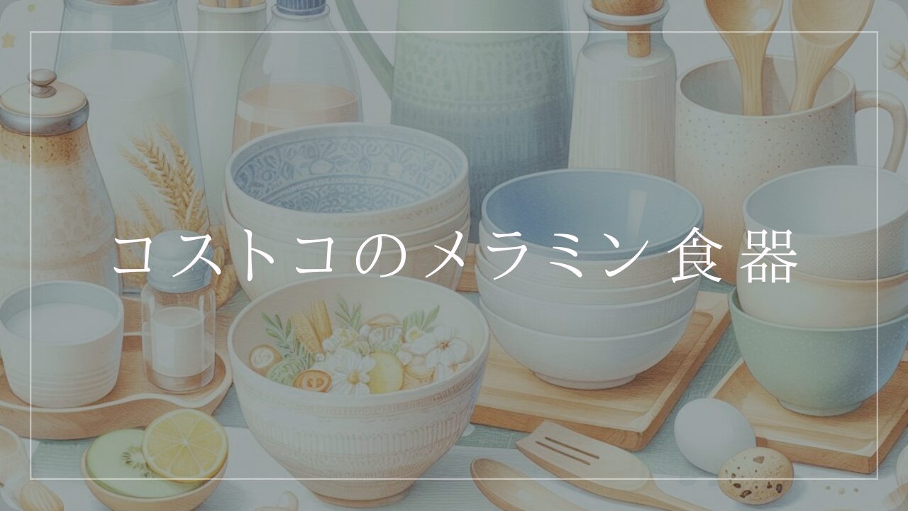 【コストコのメラミン食器】おすすめのアイテムとお手入れ方法 うつわ、のち、ハレ
